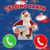 Calling Santa Claus.
