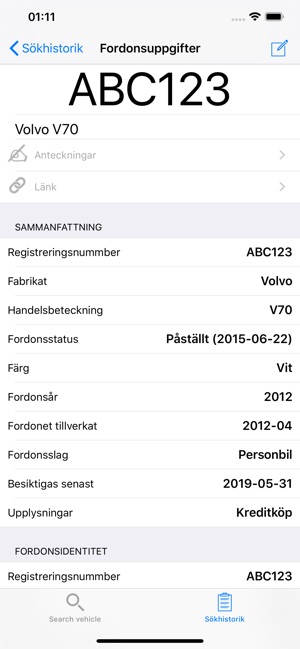 FordonsUpplysningen(圖2)-速報App