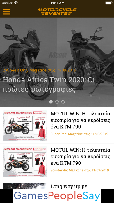 Motorcycle Events & News screenshot 4