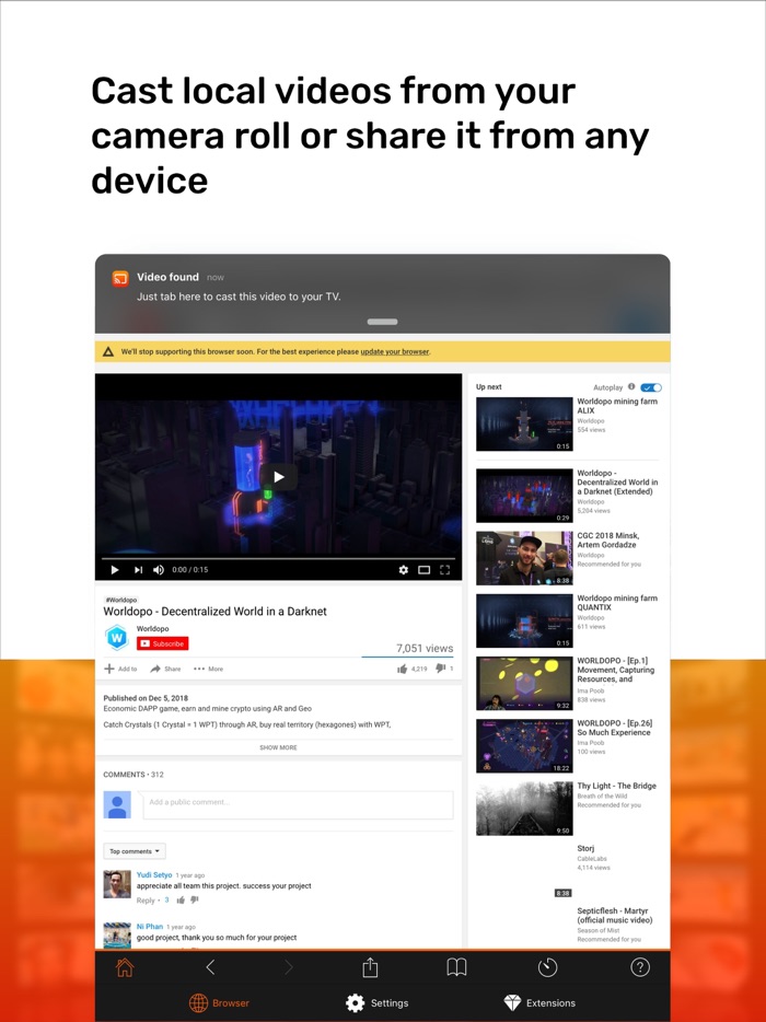VideoX TV Cast  Stream App