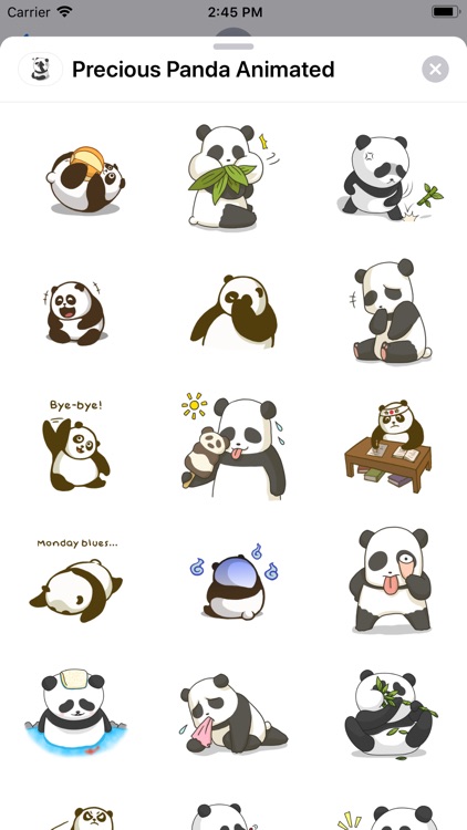 Precious Panda Animated screenshot-3