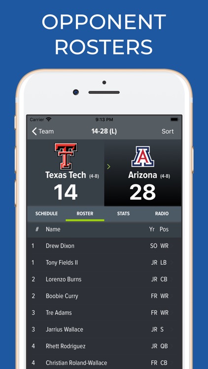 Texas Tech Football Schedules screenshot-8