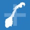 Travel with the complete map of Norway