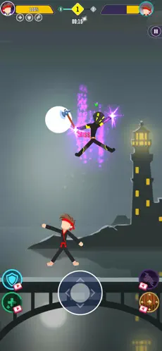 Screenshot 4 Stickman Battle iphone