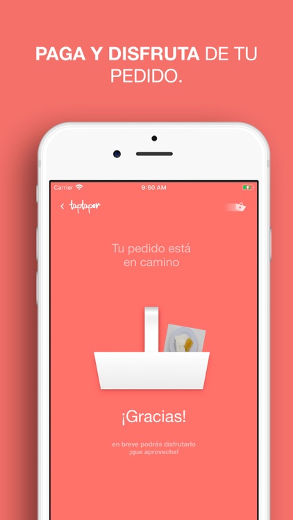 Taptaper - Comida a domicilio screenshot-5