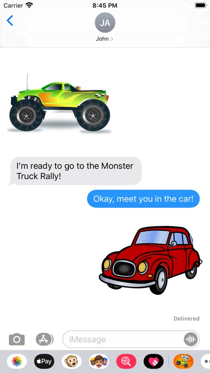 Sticker Fun with Vehicles