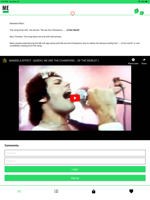 Screenshot #5 pour Mandela Effect Library
