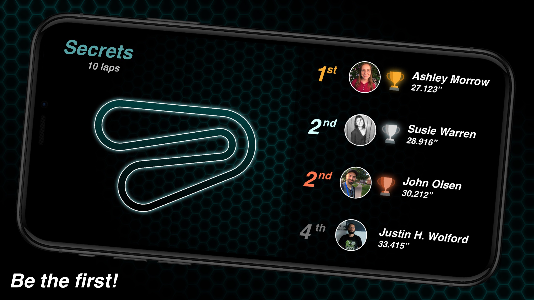 Screenshot do app Vector Race
