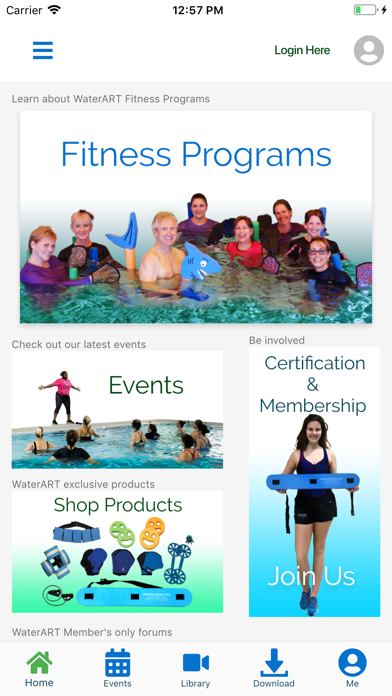 How to cancel & delete WaterART Fitness from iphone & ipad 1
