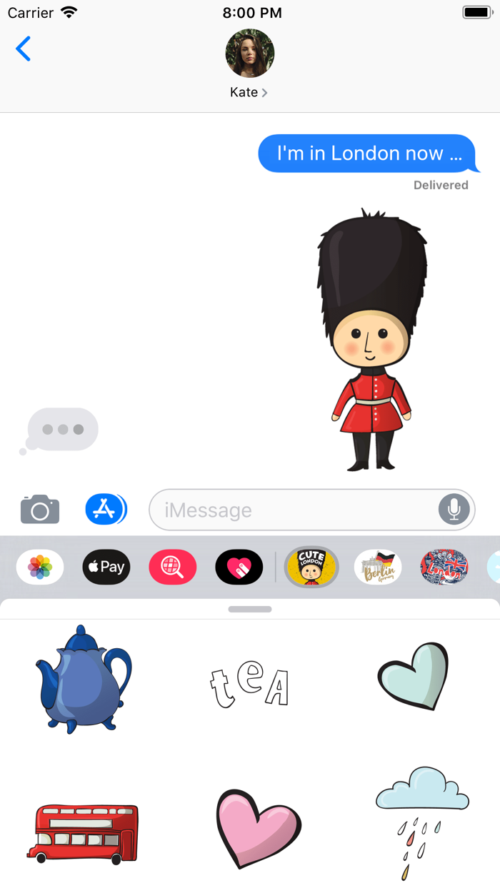 London Sticker Comic