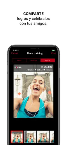 Screenshot 6 Polar Beat: Running y fitness iphone