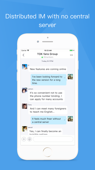 Tok Messenger screenshot 4