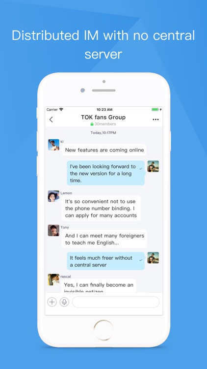 Tok Messenger screenshot-3