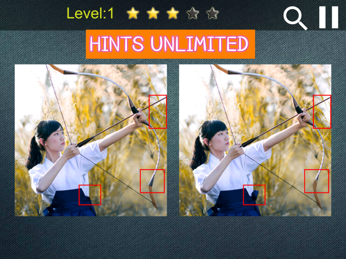 Spot Beauty Differences Puzzle