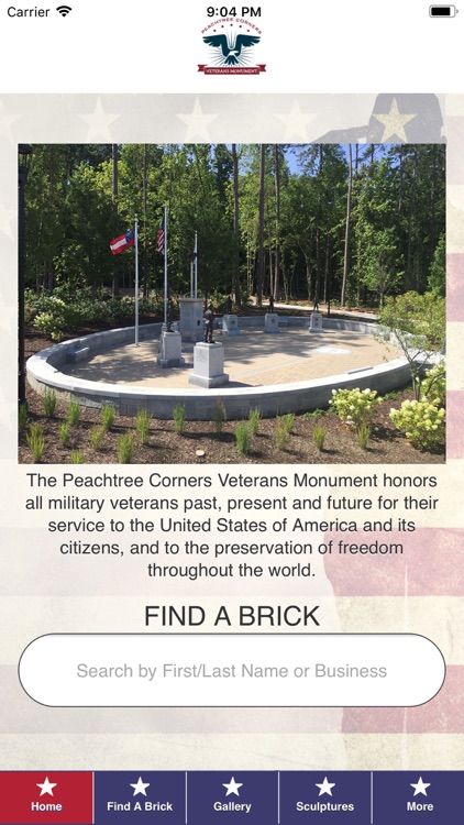 Peachtree Corners Vet Monument