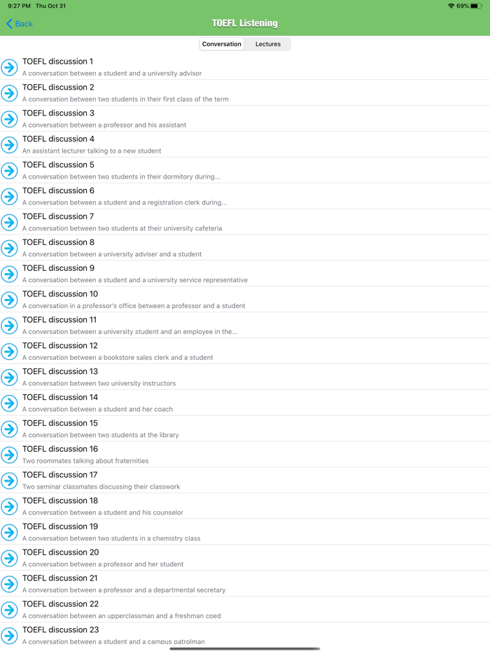 English Listening Lessons