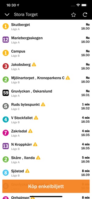 Karlstadsbuss(圖3)-速報App