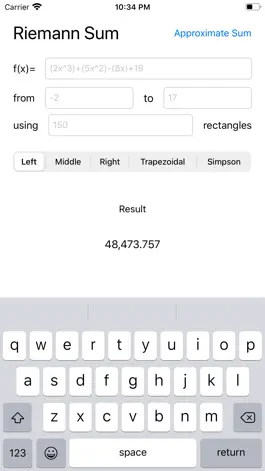 Game screenshot Riemann Sums Calculator mod apk