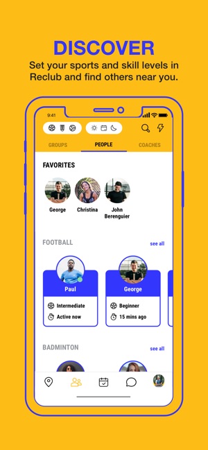 Reclub - Social Sports Nearby(圖1)-速報App