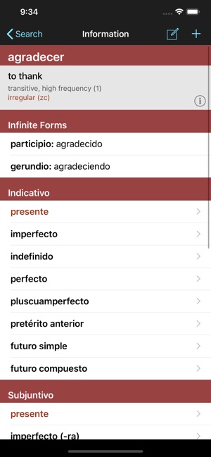 VerbForms Español(圖3)-速報App