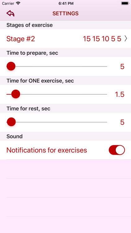 Sport exercises on the scheme screenshot-3