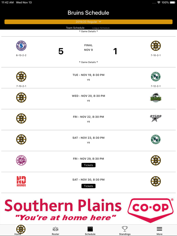 Estevan Bruins Official App screenshot 4