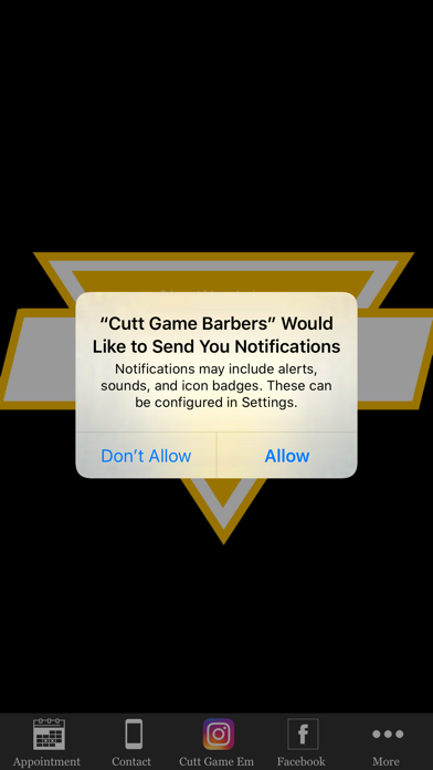 Cutt Game Barbers screenshot 2
