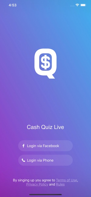 Cash Quiz Live