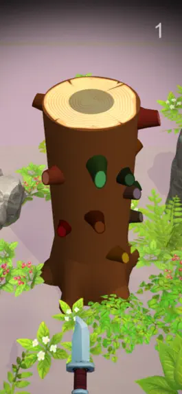 Game screenshot Tree Trunk Toss apk