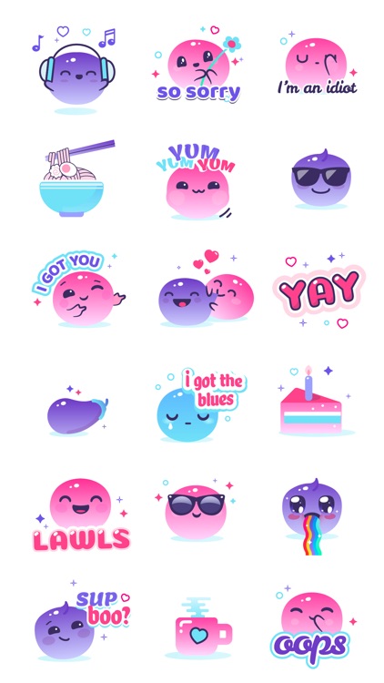 Vow - Loveys Sticker Pack screenshot-3