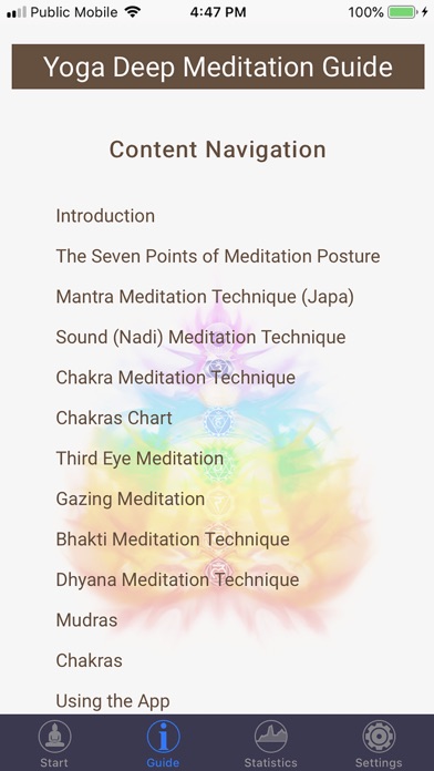 Yoga Deep Meditation screenshot 4