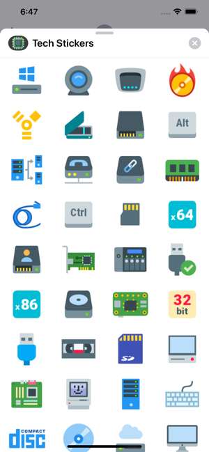 Tech-Stickers(圖1)-速報App