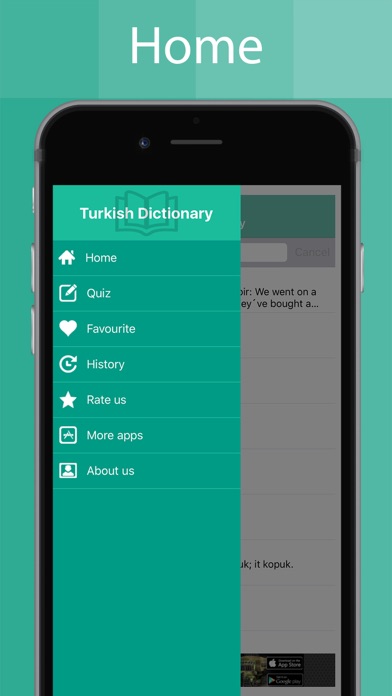 How to cancel & delete Turkish Dictionary Offline from iphone & ipad 4