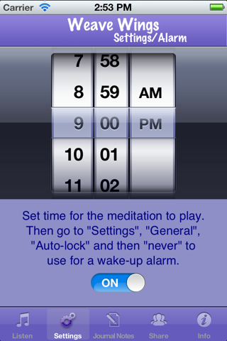 Weave Wings Guided Meditation screenshot 3