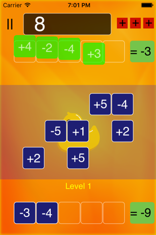 PlusMinus - Reflex Math Game screenshot 3