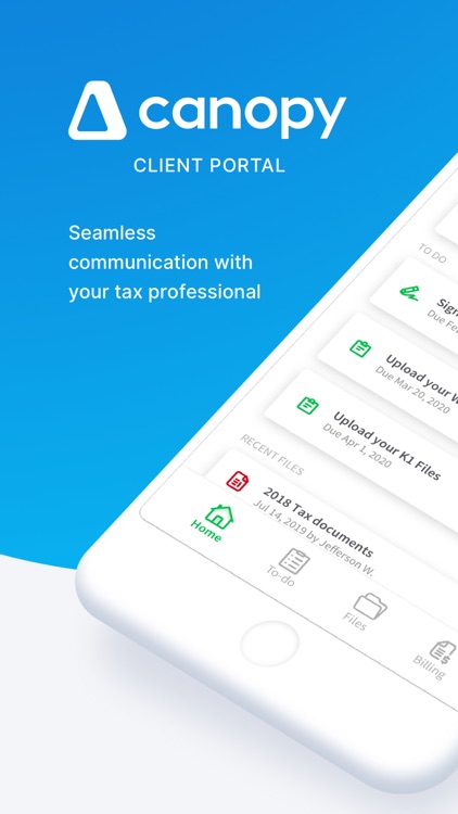 Canopy Client Portal
