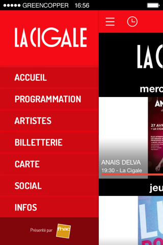 La Cigale screenshot 2