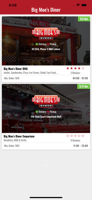 Big Moe's Diner Pakistan