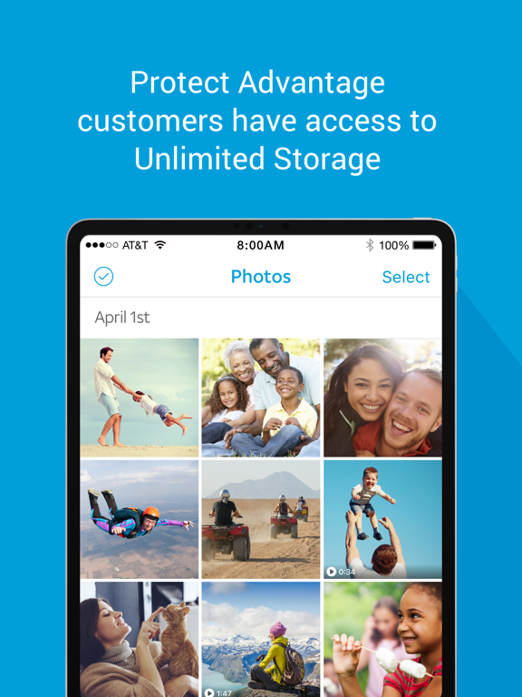 AT&T Photo Storage screenshot