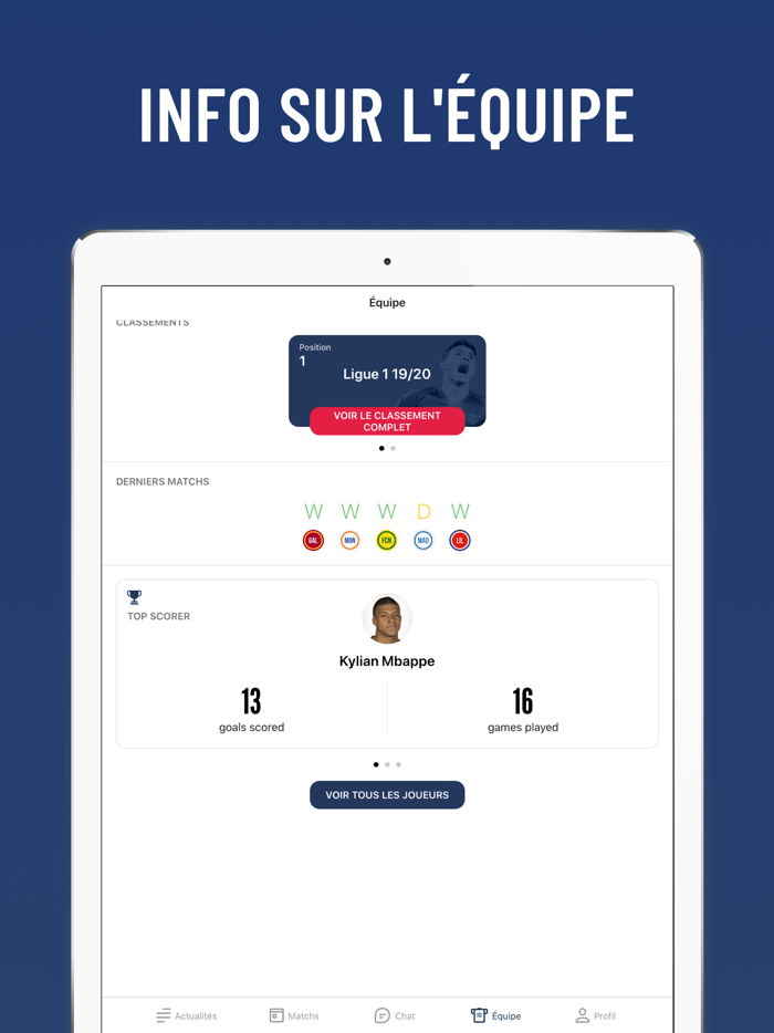 Paris Foot Live - non officiel