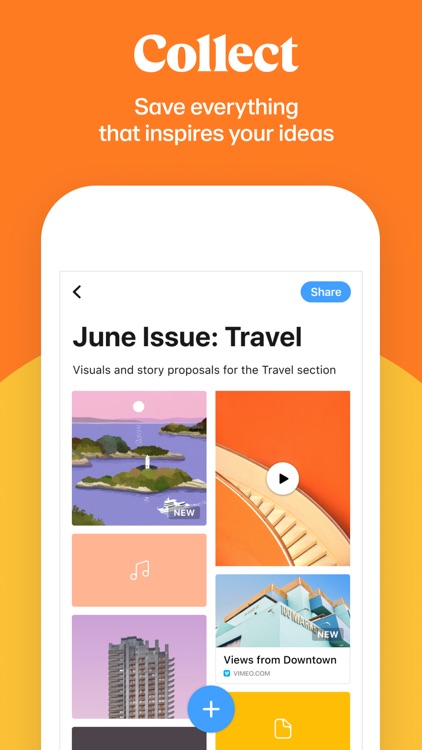 Collect: Save and share ideas screenshot-0