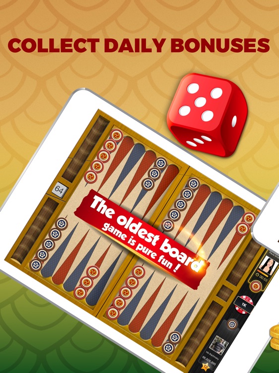 Backgammon HD Play Live Online screenshot-0