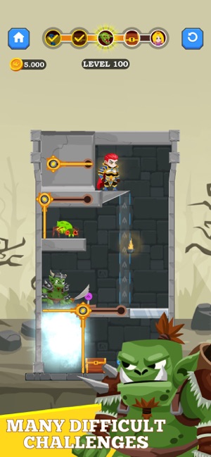 Hero Rescue - Câu đố hack não