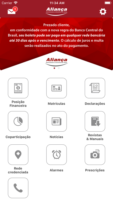 How to cancel & delete Aliança Adm from iphone & ipad 1