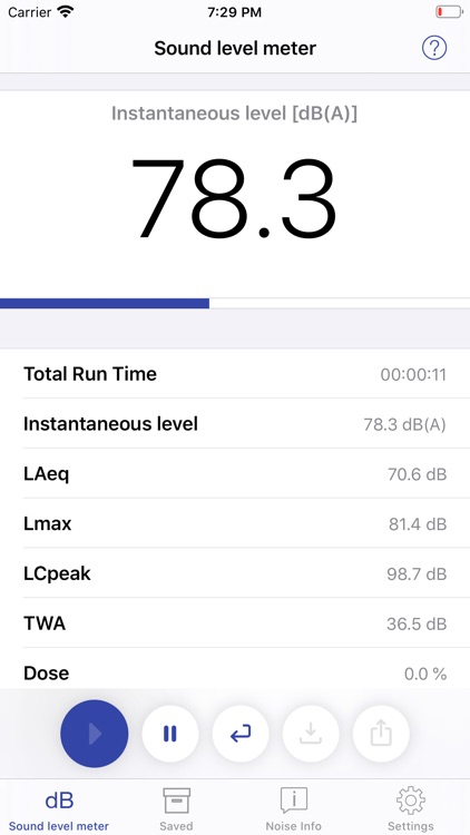 NIOSH Sound Level Meter screenshot-0