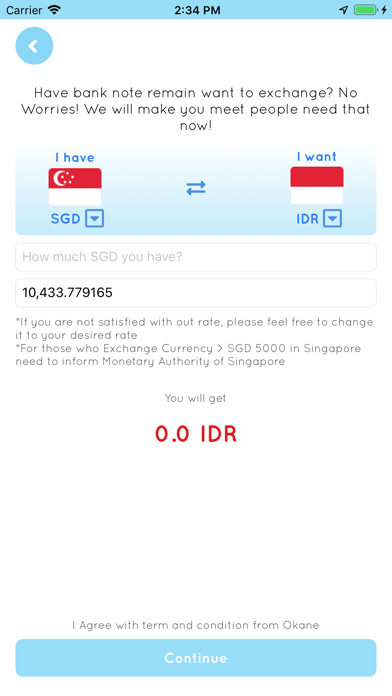 How to cancel & delete Okane Exchange from iphone & ipad 4