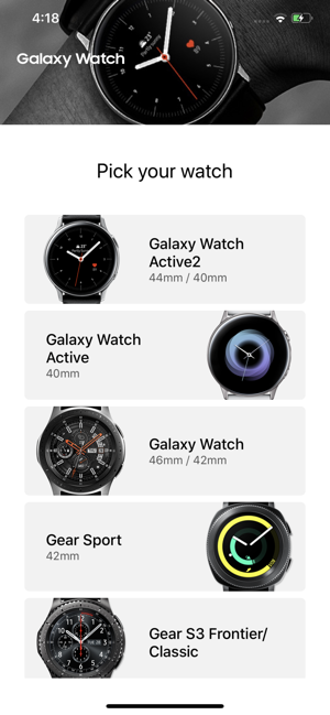 samsung galaxy watch 46mm connect to iphone