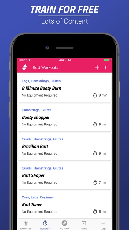 Butt & Legs Workouts screenshot-3