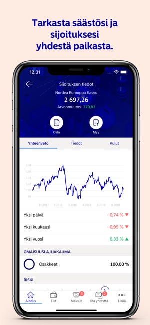 Nordea Mobile - Suomi(圖4)-速報App