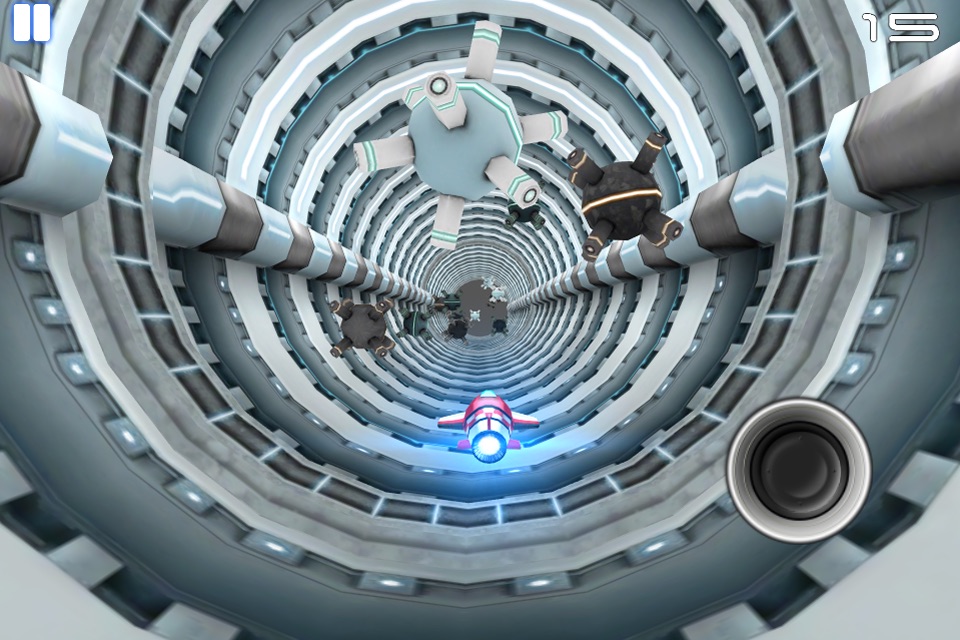 Tunnel Trouble-Space Jet Games screenshot 3